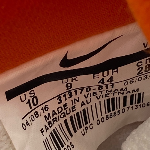 Nike SB Low Dunk Pro Orange Box White Sz 10 Rare shoes sneakers new no box main image 7
